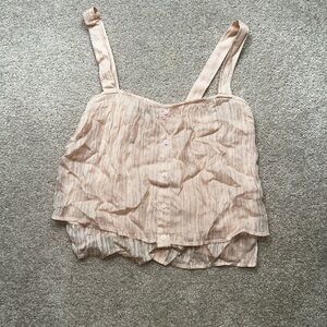 Abercrombie & Fitch Cream Camisole Top